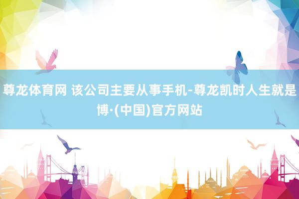 尊龙体育网 该公司主要从事手机-尊龙凯时人生就是博·(中国)官方网站