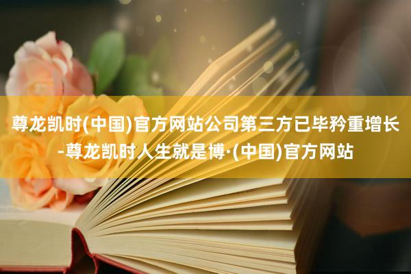 尊龙凯时(中国)官方网站公司第三方已毕矜重增长-尊龙凯时人生就是博·(中国)官方网站